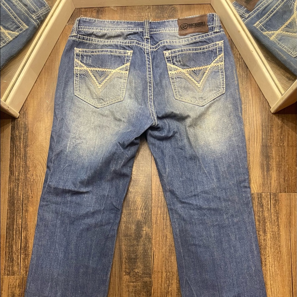 Men’s Rock & Roll Denim Jeans